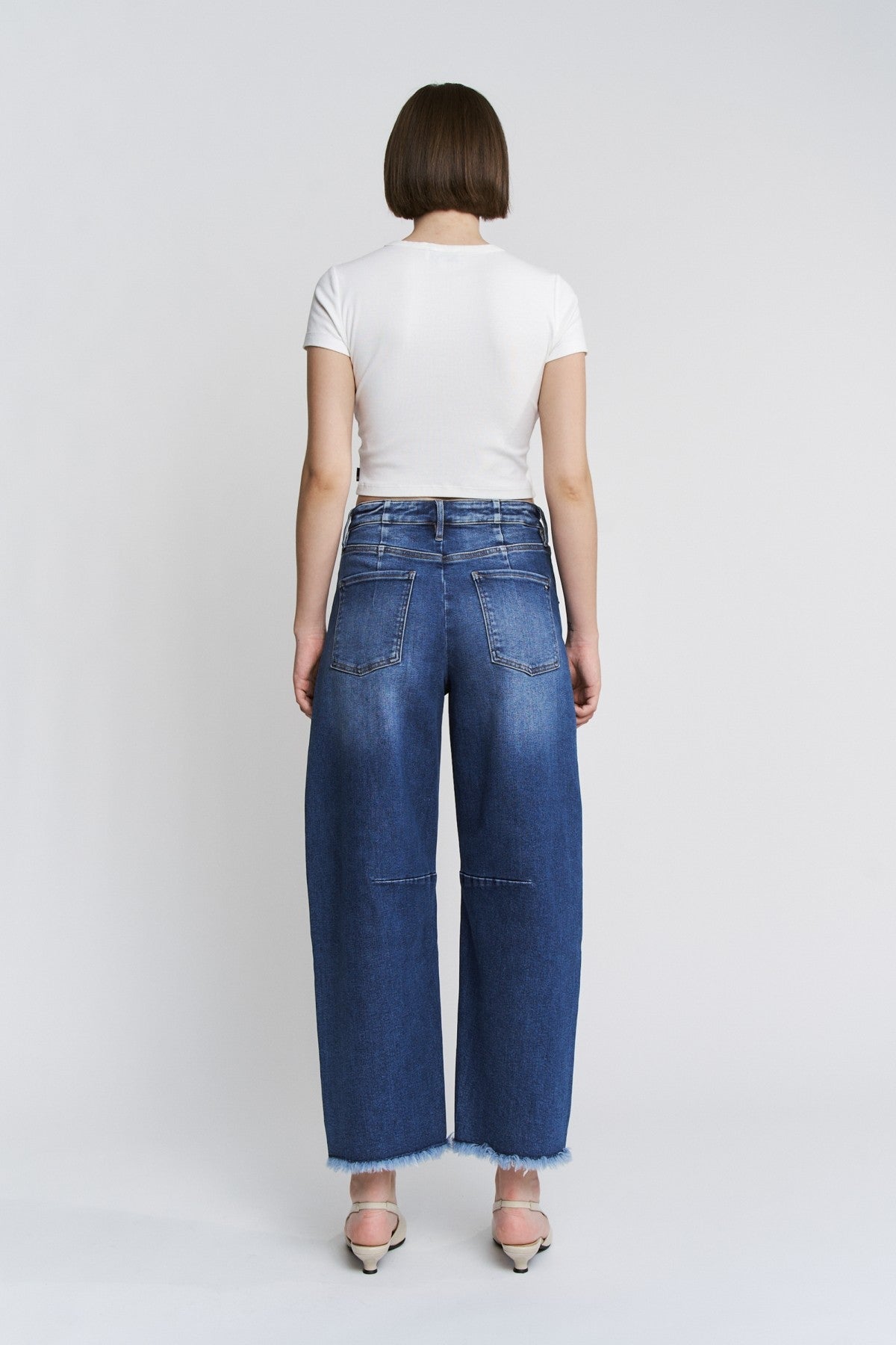 Super High Crop Barrel-leg - Tummy Tuck Adjustable