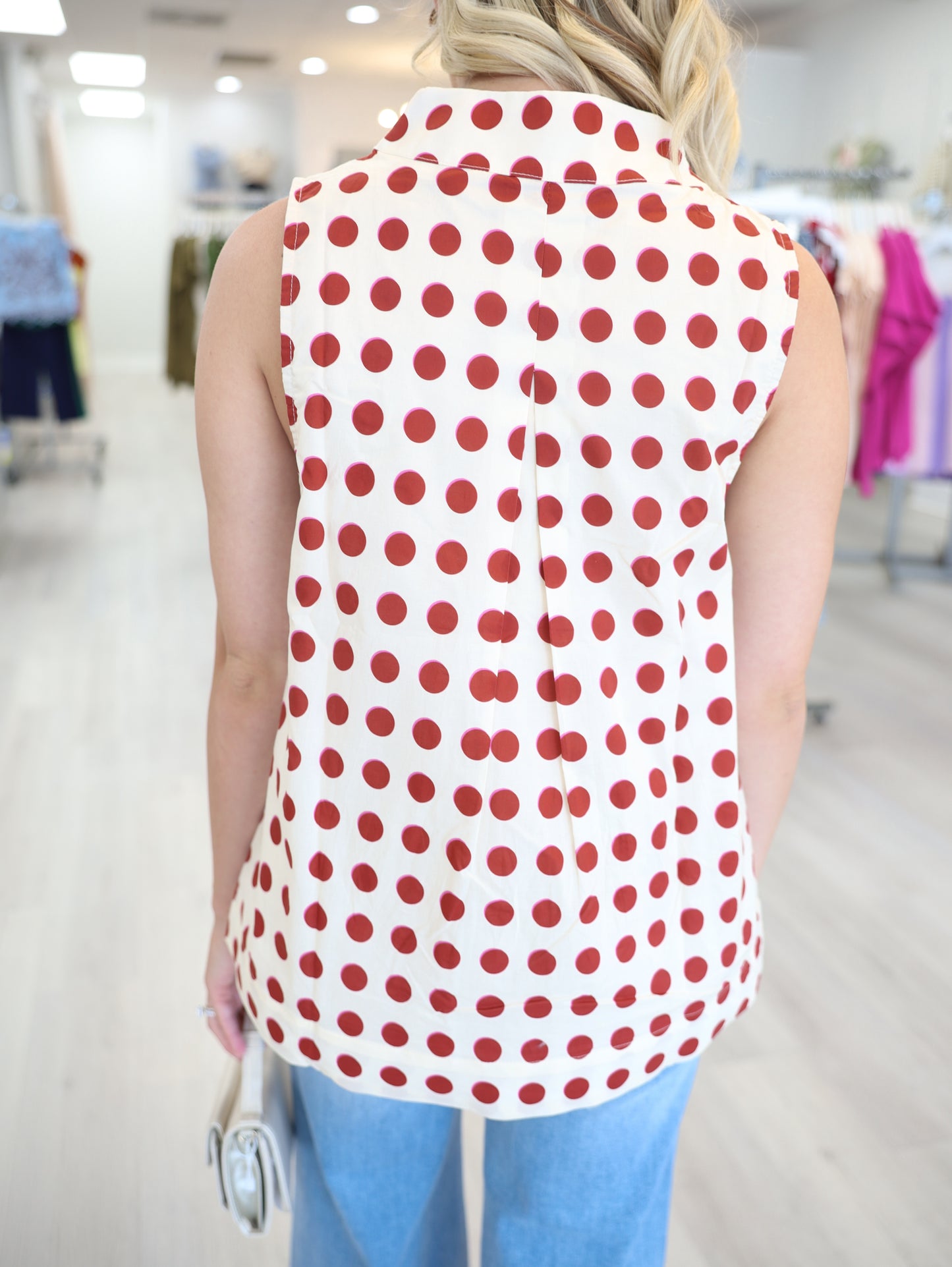 Darlin' Polka Dot Top