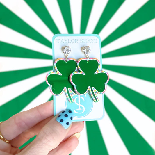 Lucky Girl Clover Earrings
