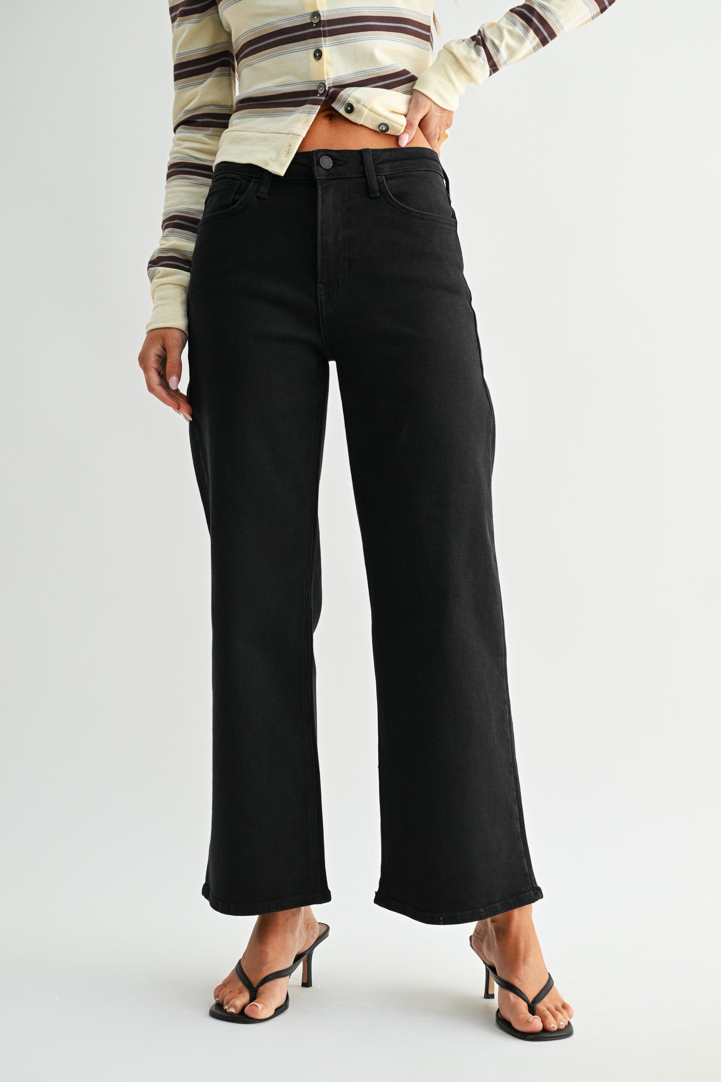 Lennie HR Wide Leg Denim