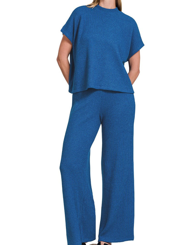 Sweater Top & Long Pants Set