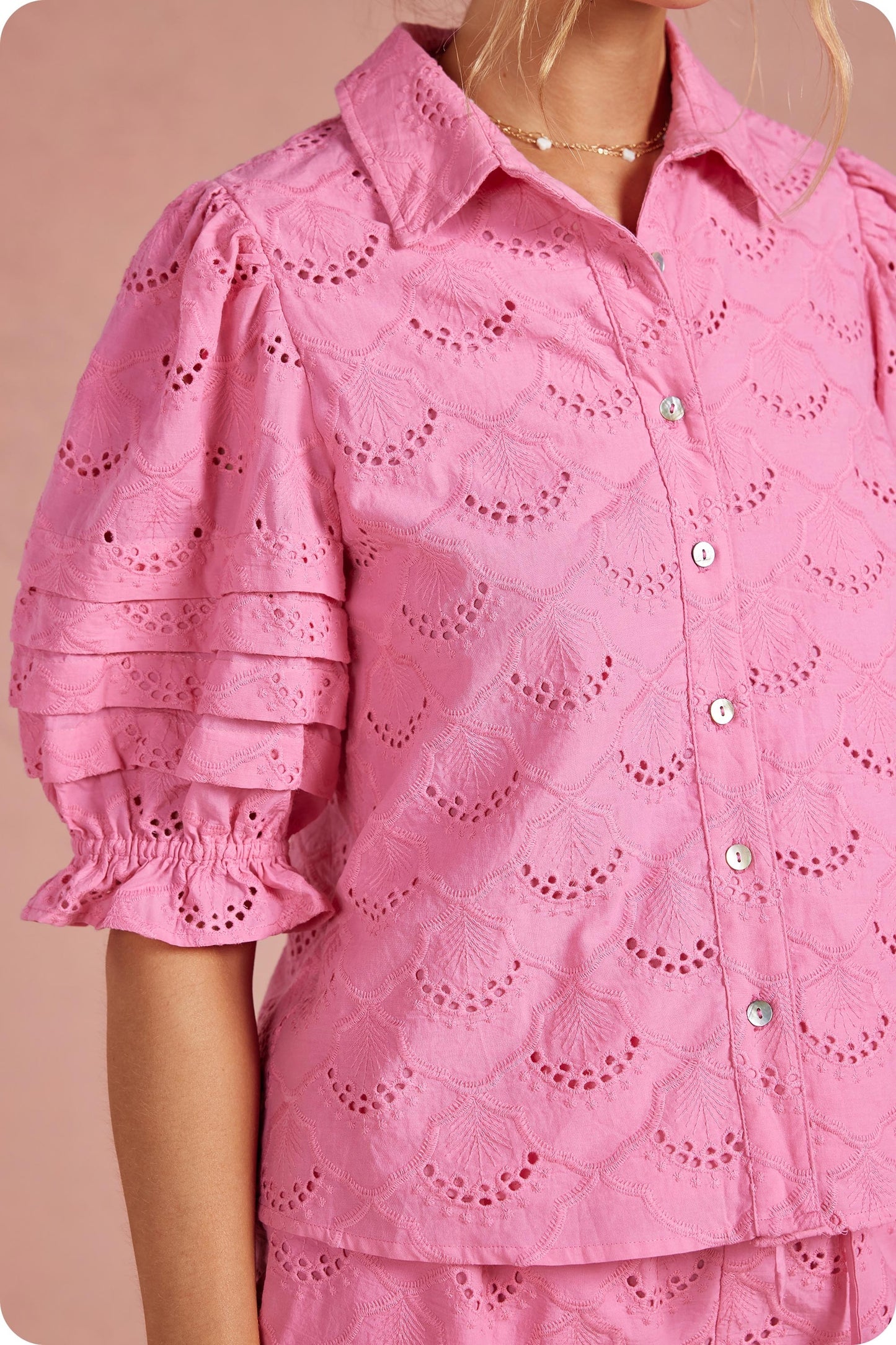 Sawyer Eyelet Top