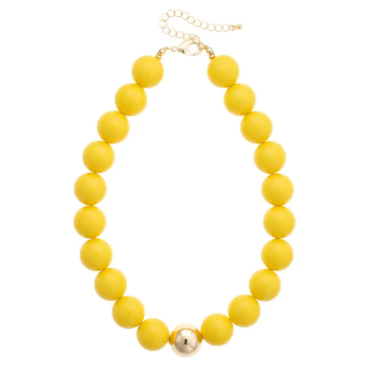Marjorie Gameday Beaded Necklace