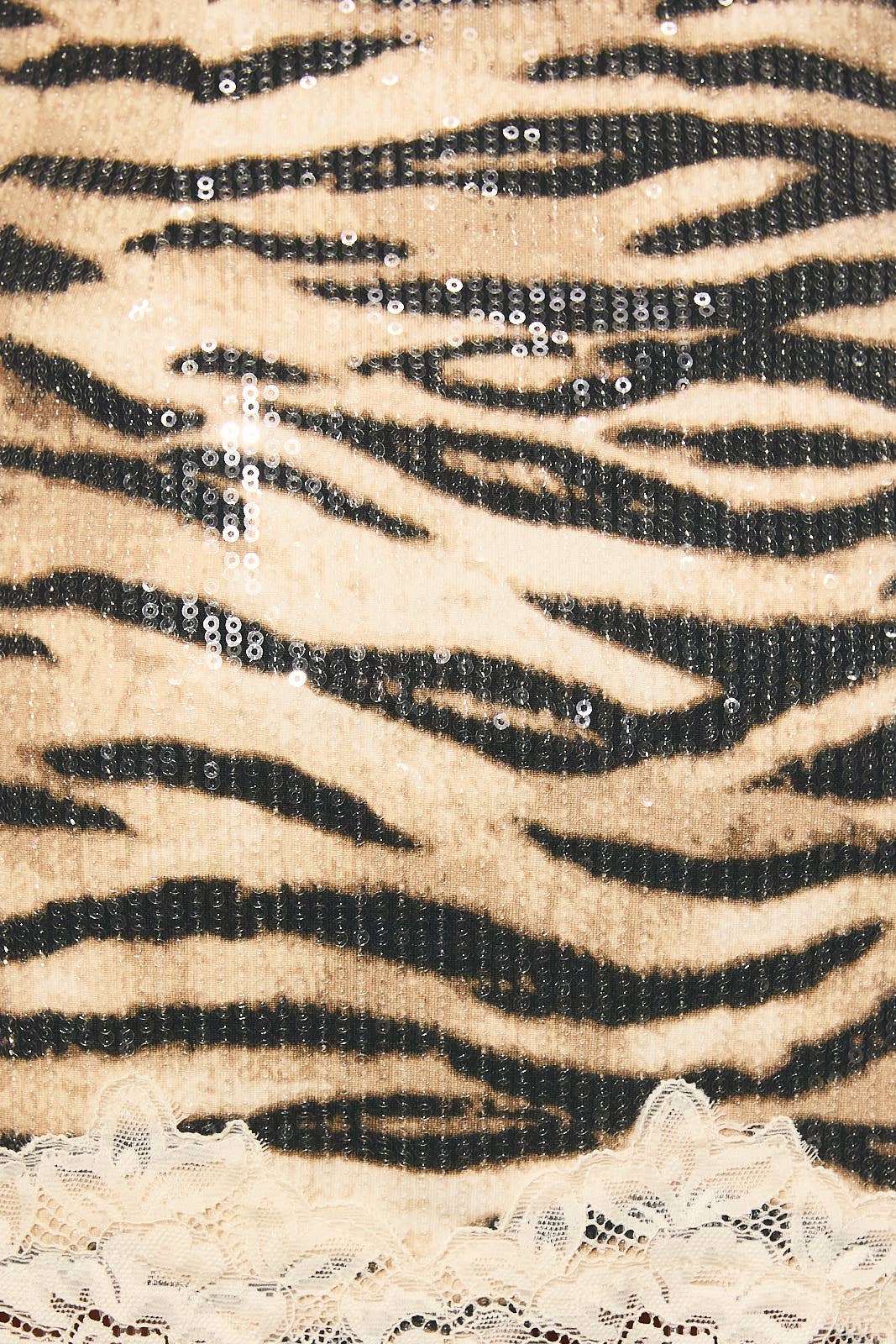 Kandi Animal Sequin Skirt