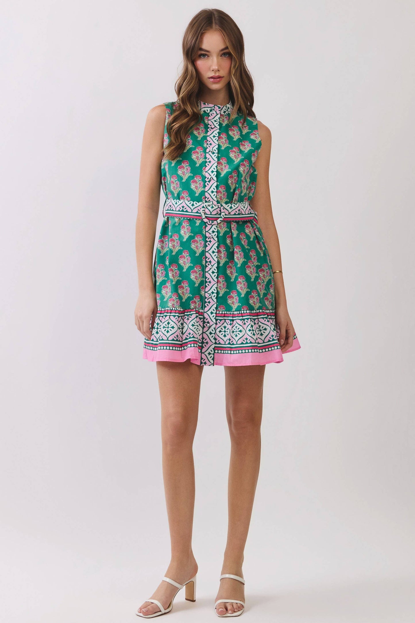 Arianna Belted Dress