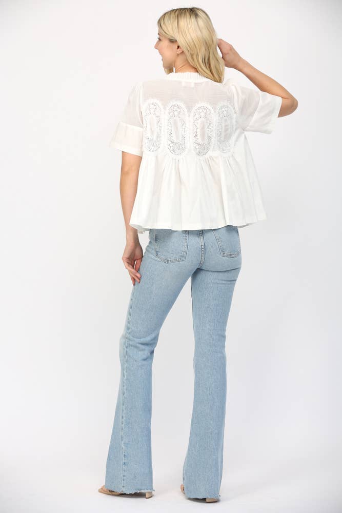 Elodie Mesh Top