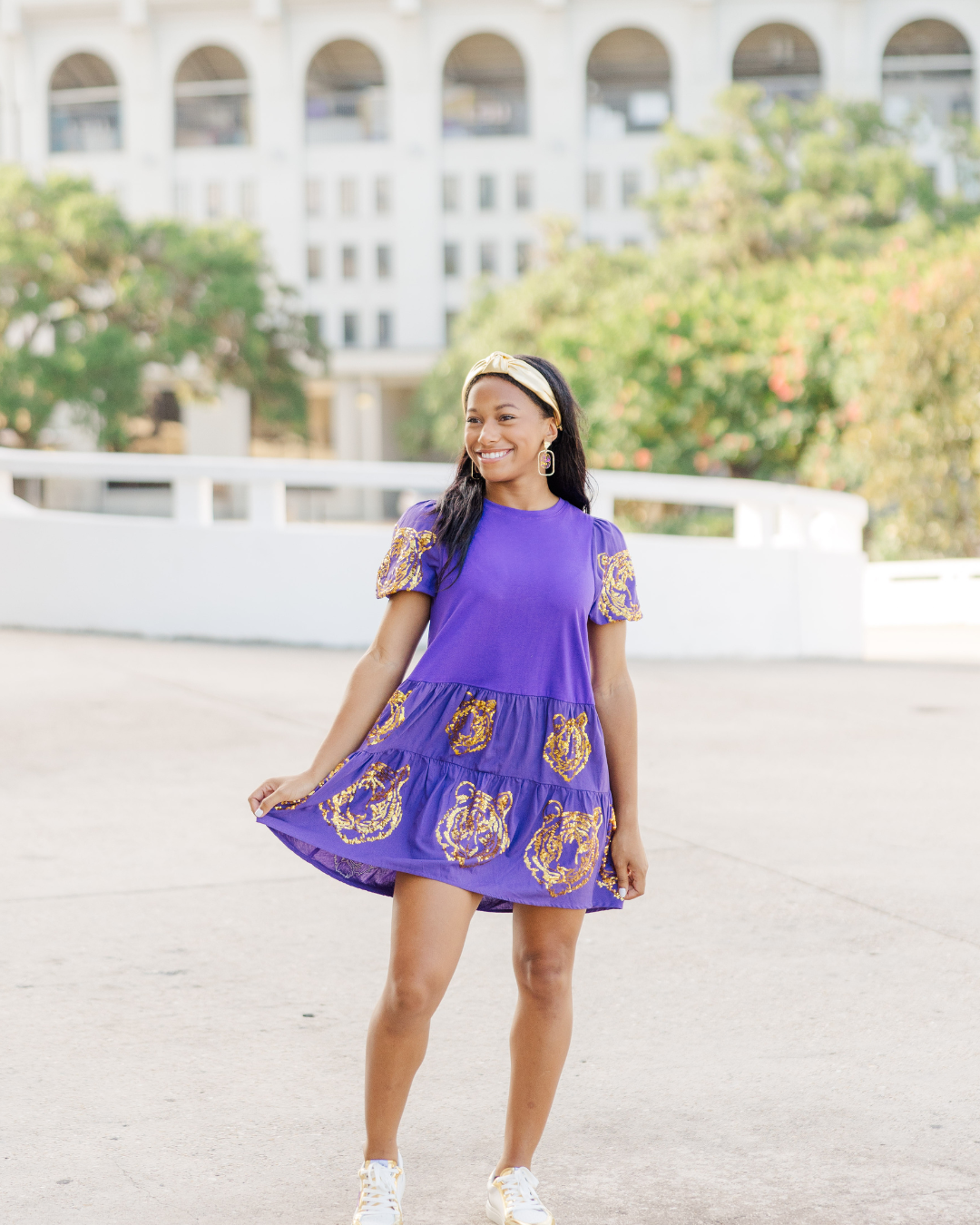 Sequin Tiger Dress
