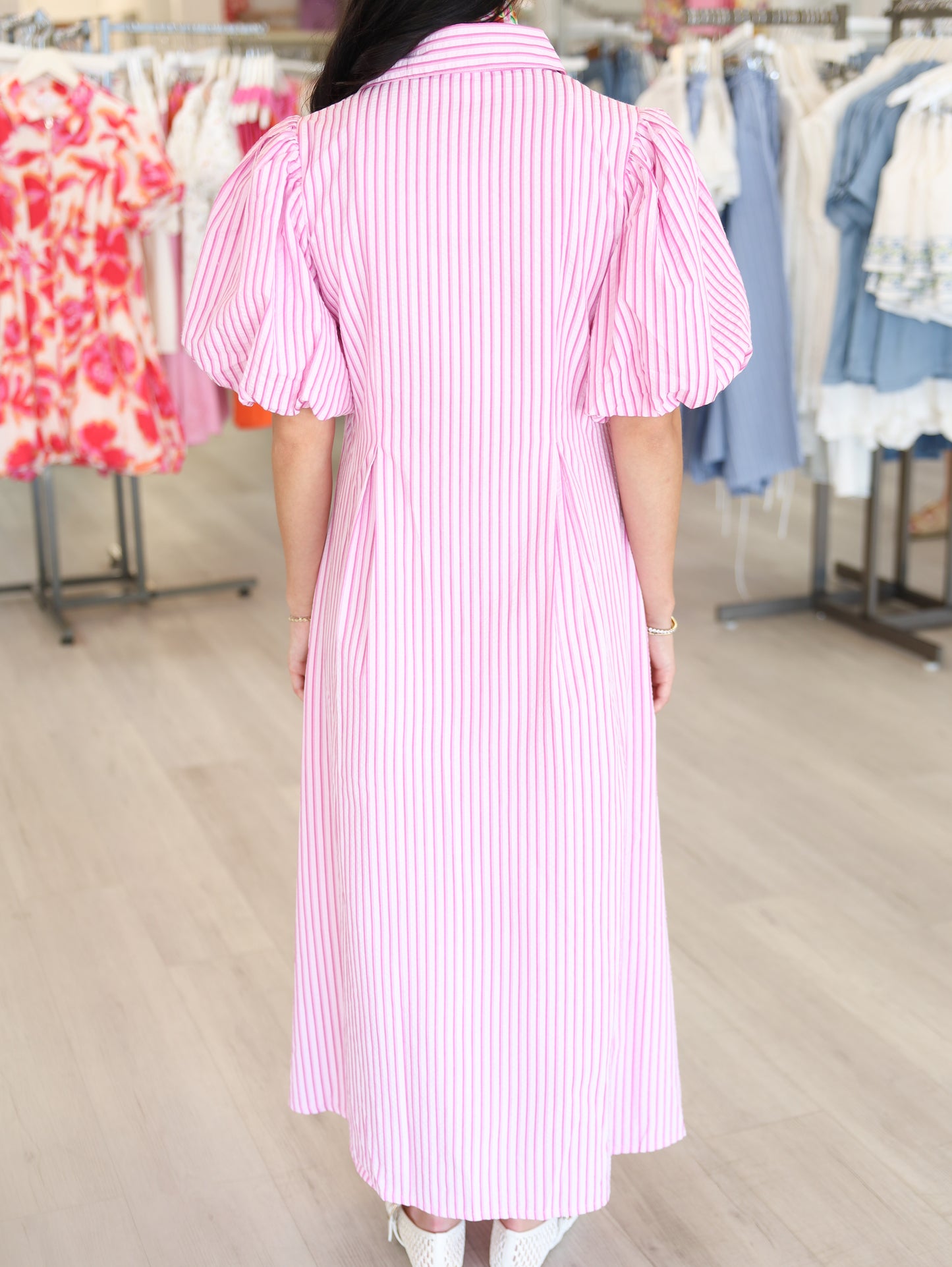 Annalise Striped Dress