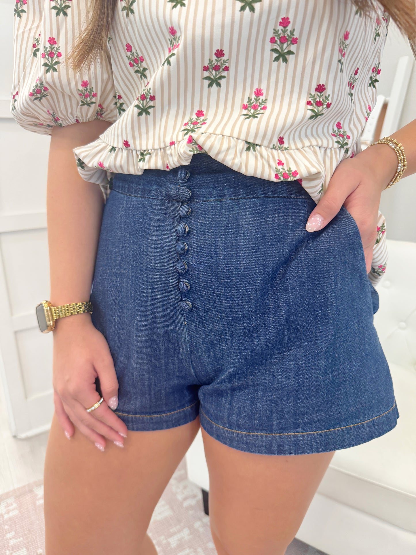 Stevie Denim Shorts