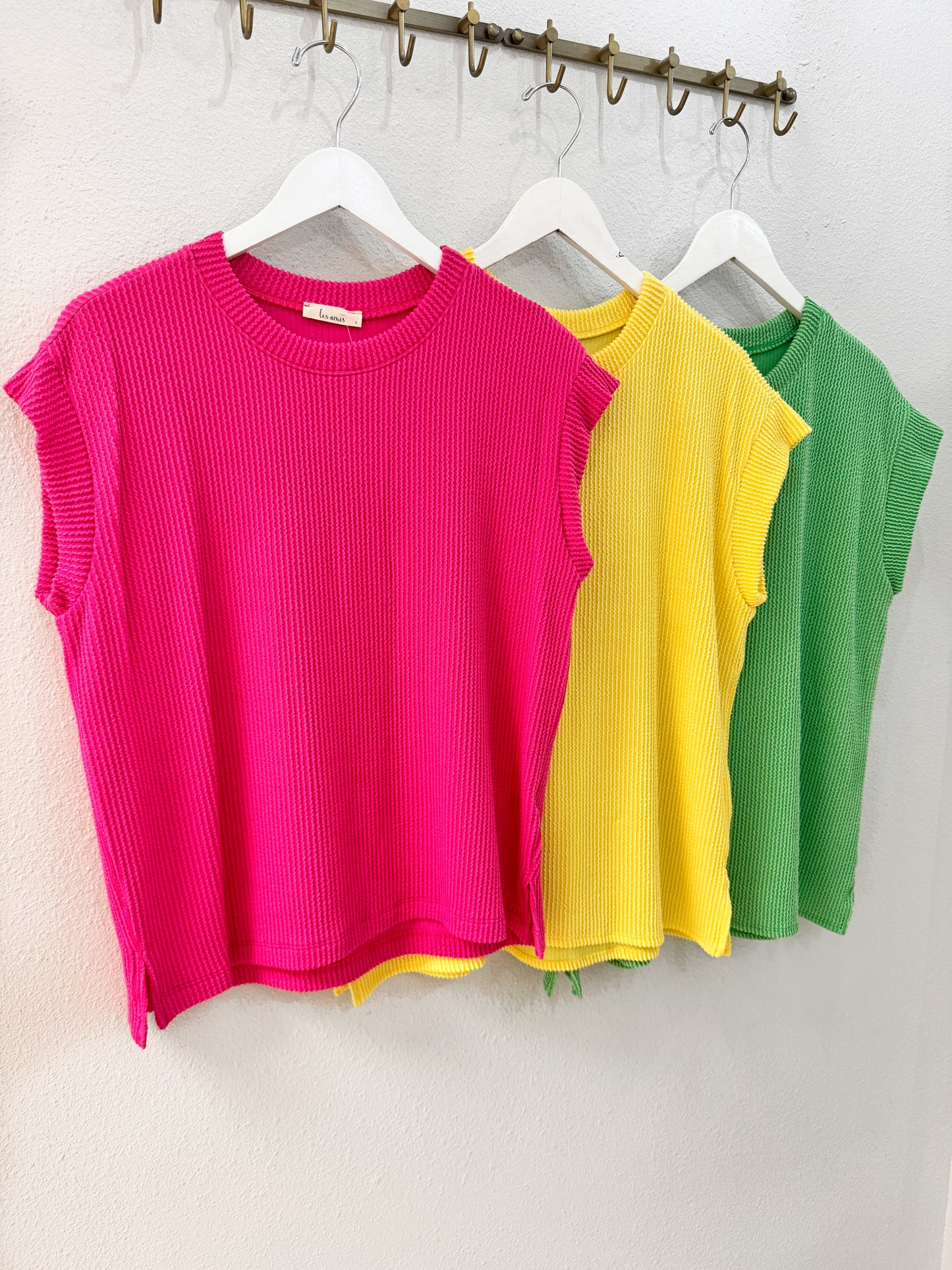 Solid Ribbed Top