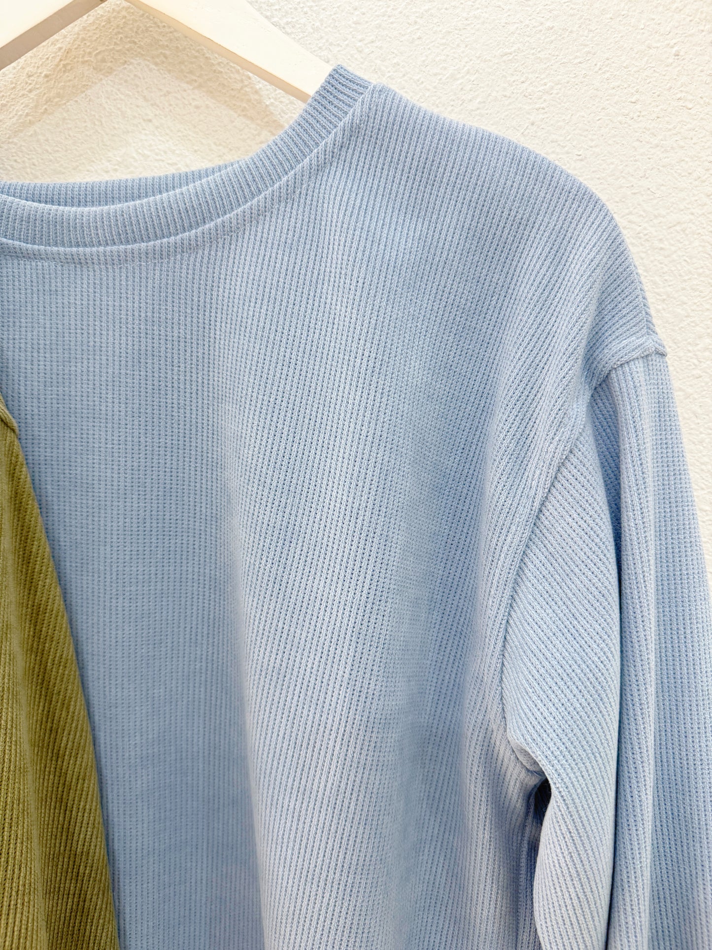 Solid Crewneck Sweatshirt