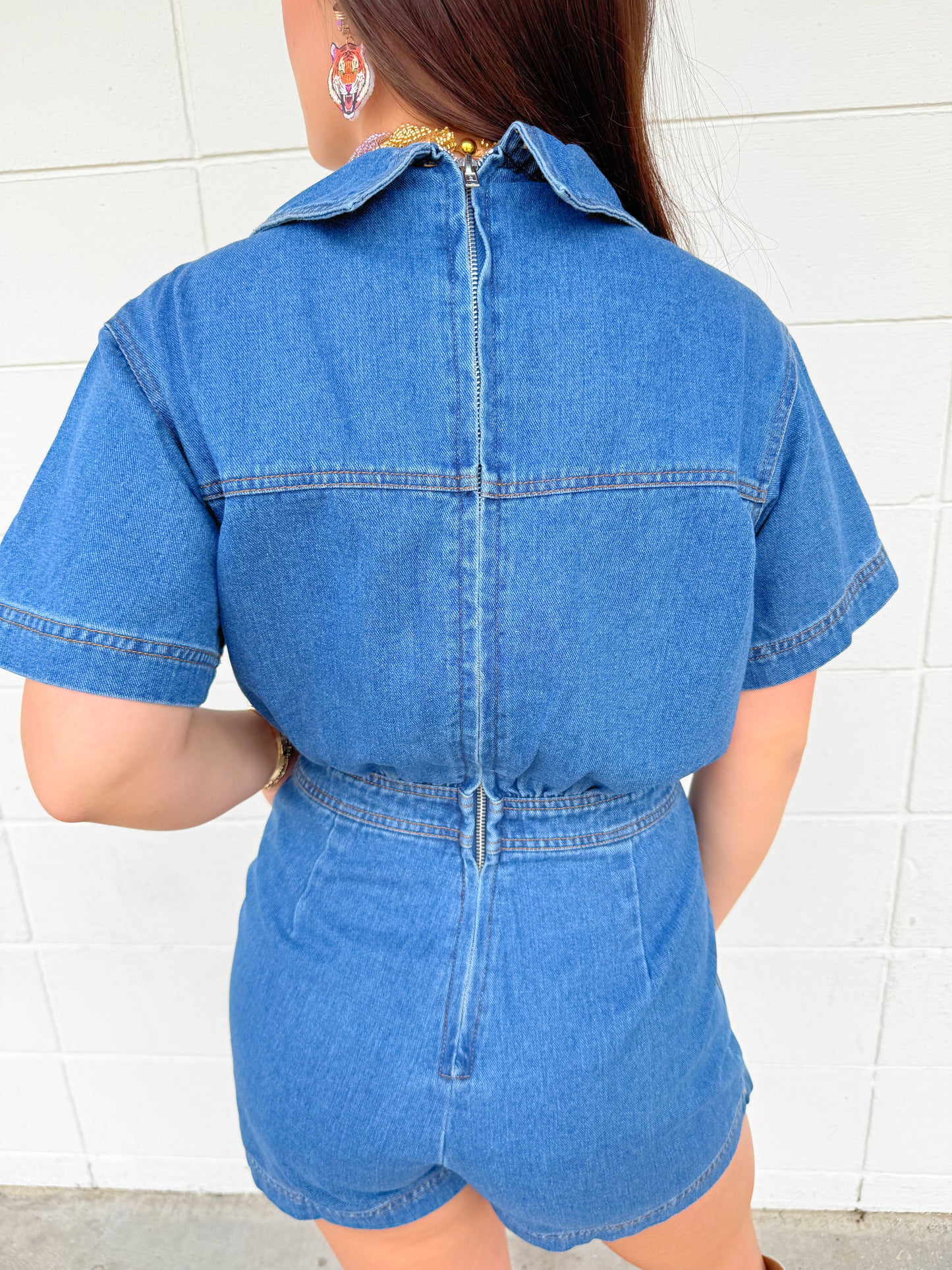 Short Sleeve Romper