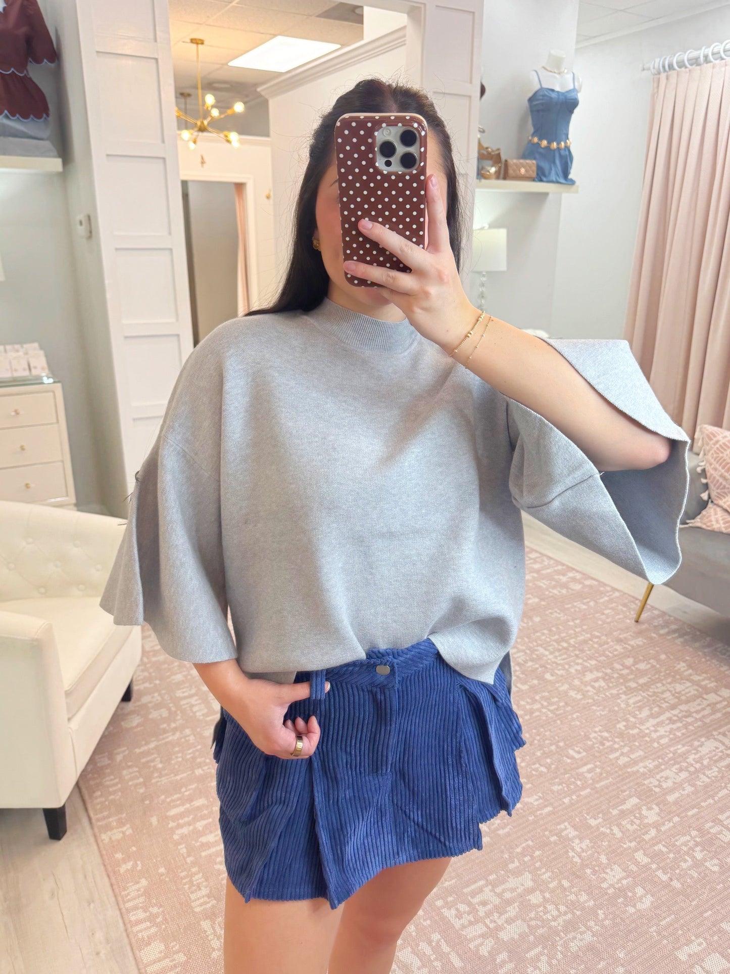 Bell Sleeve Sweater