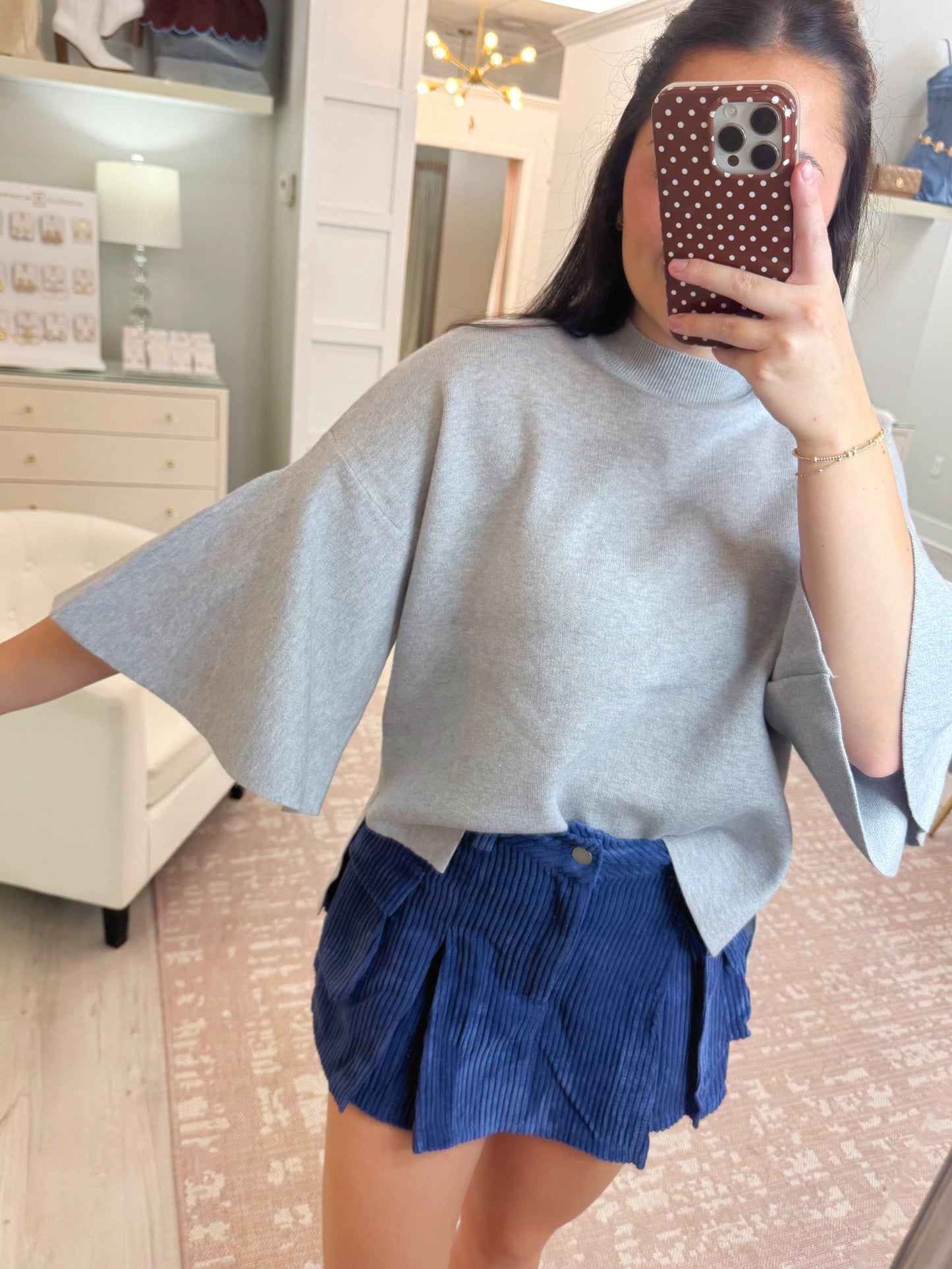 Bell Sleeve Sweater