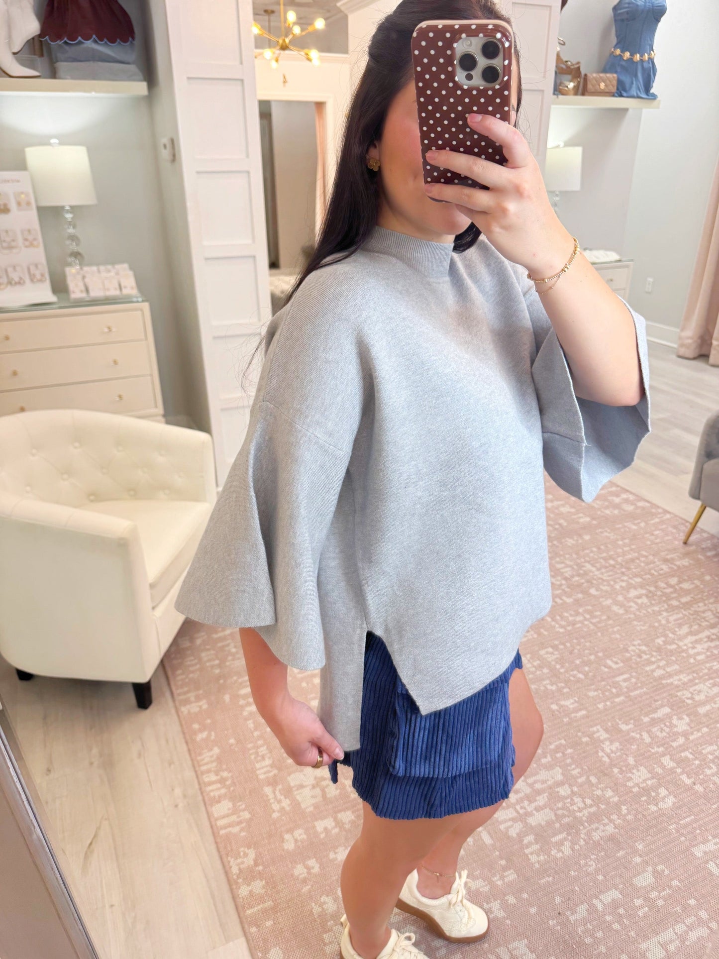 Bell Sleeve Sweater