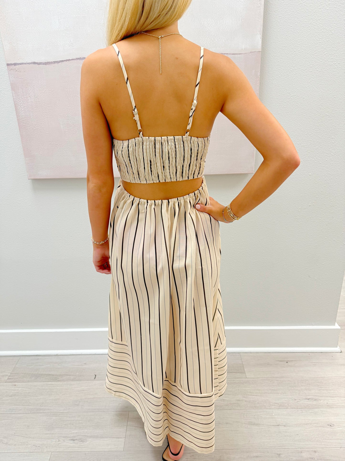 Striped Maxi Dress