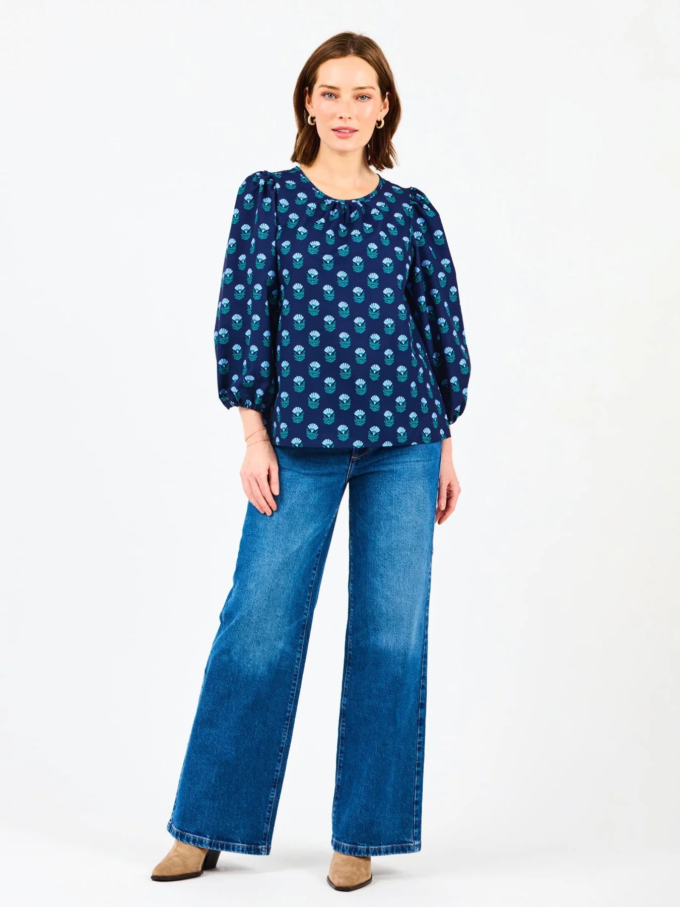 Floral Azalea Top