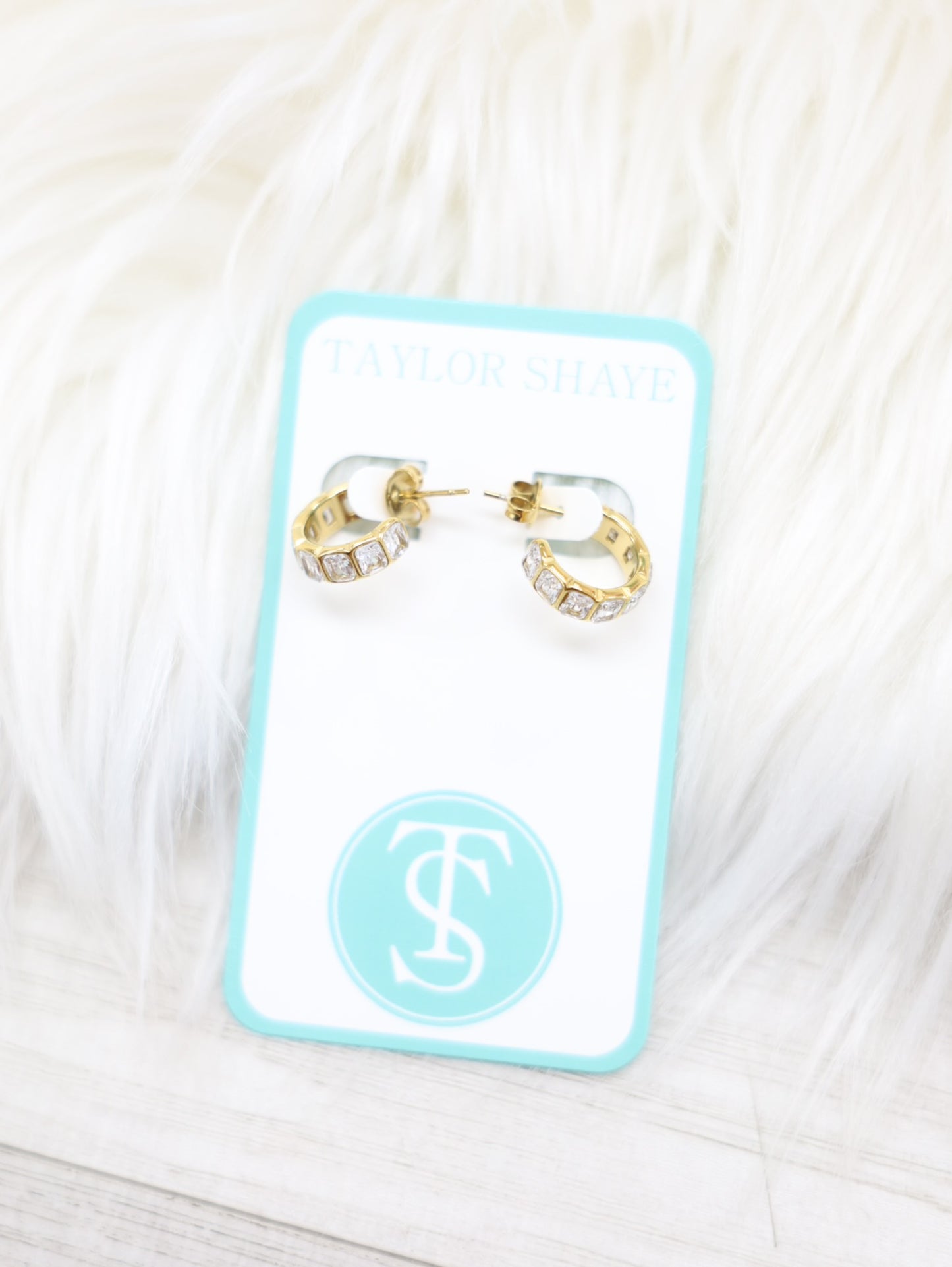 Rhinestone Mini Hoop