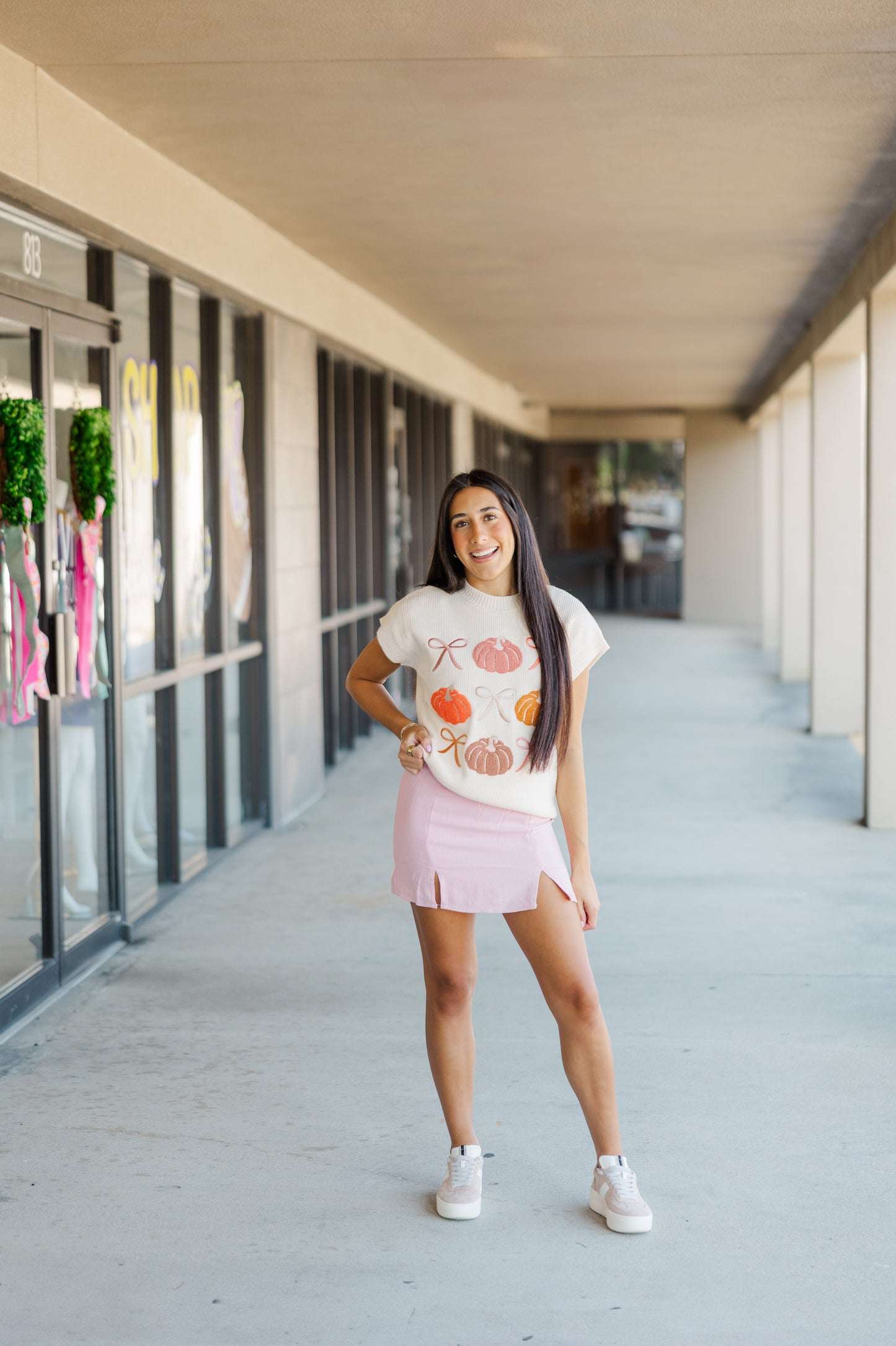 Pumpkin Rows Josie Sweater