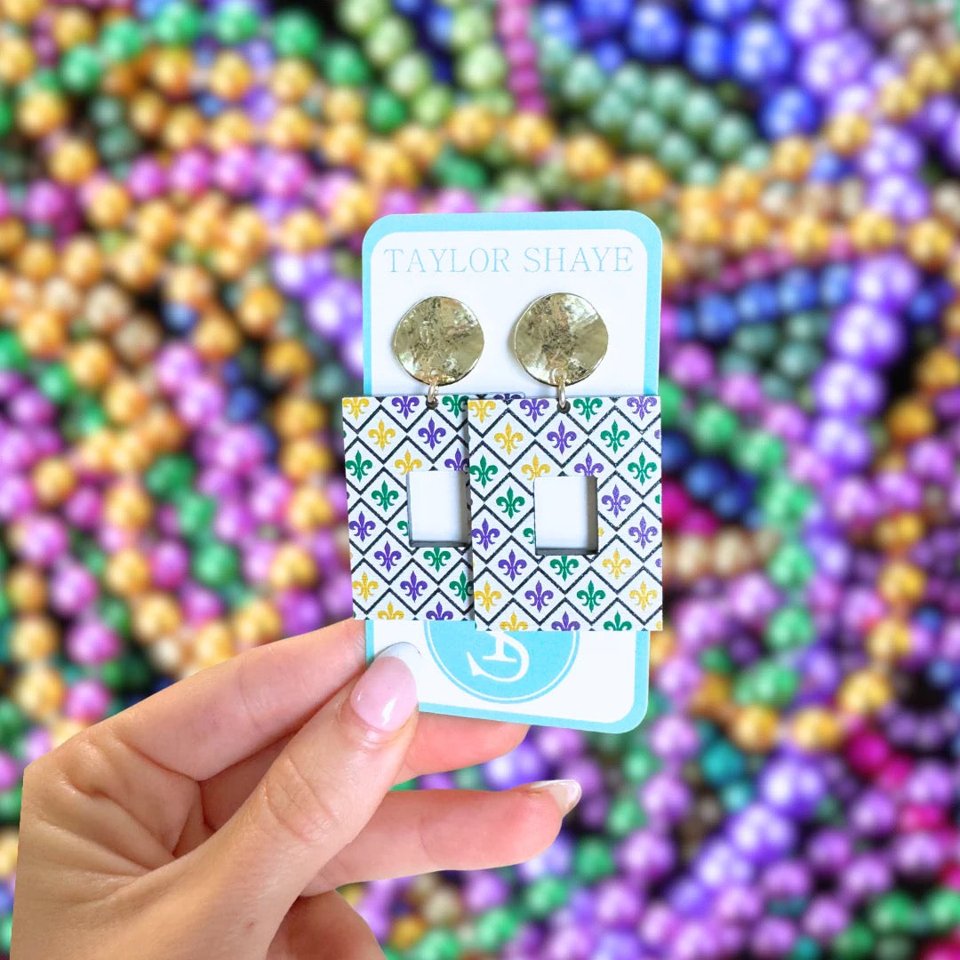 Mini Naomi Fleur-De-Lis Drops