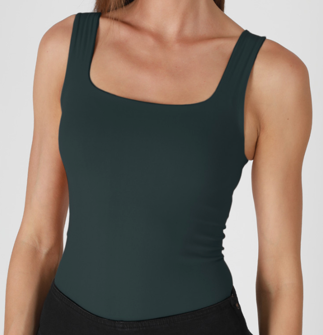 Square Neck Bodysuit