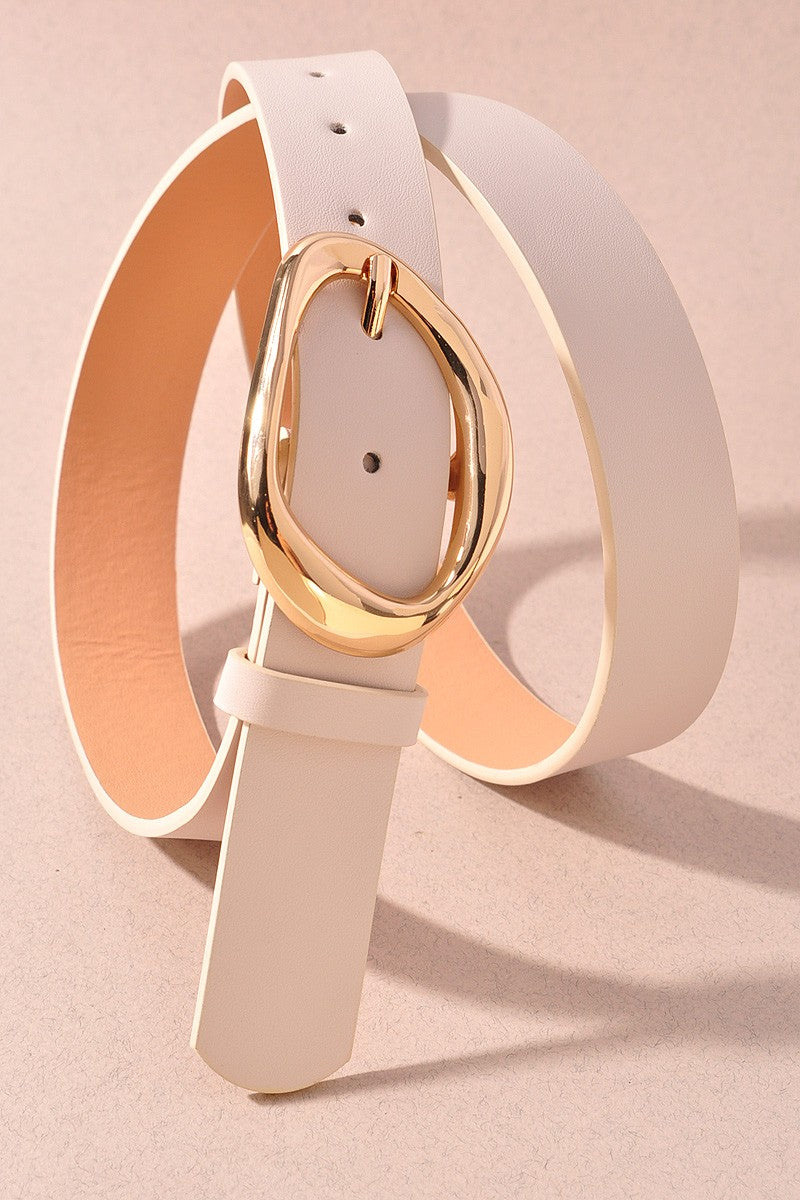 Everyday Oval Buckle Belt