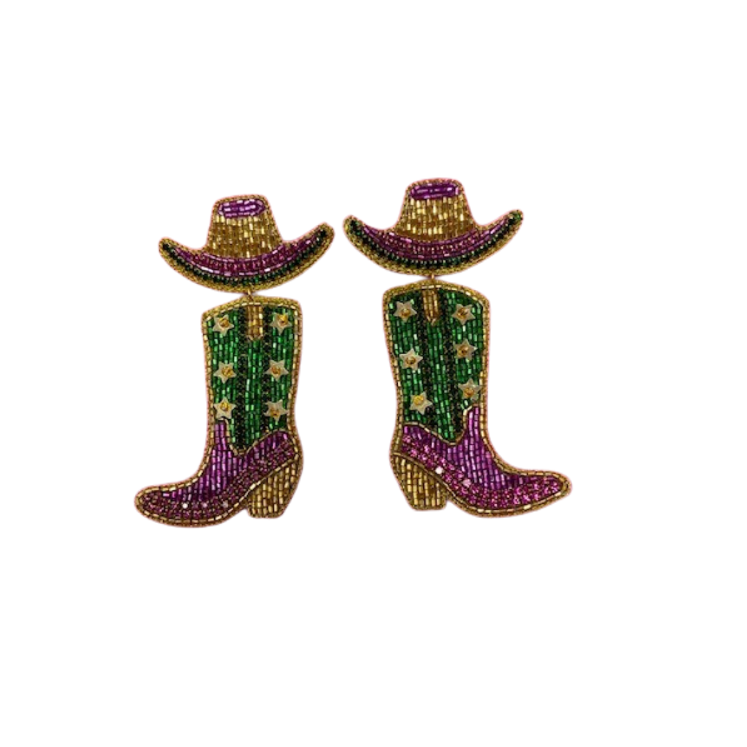 MG Boot Earrings
