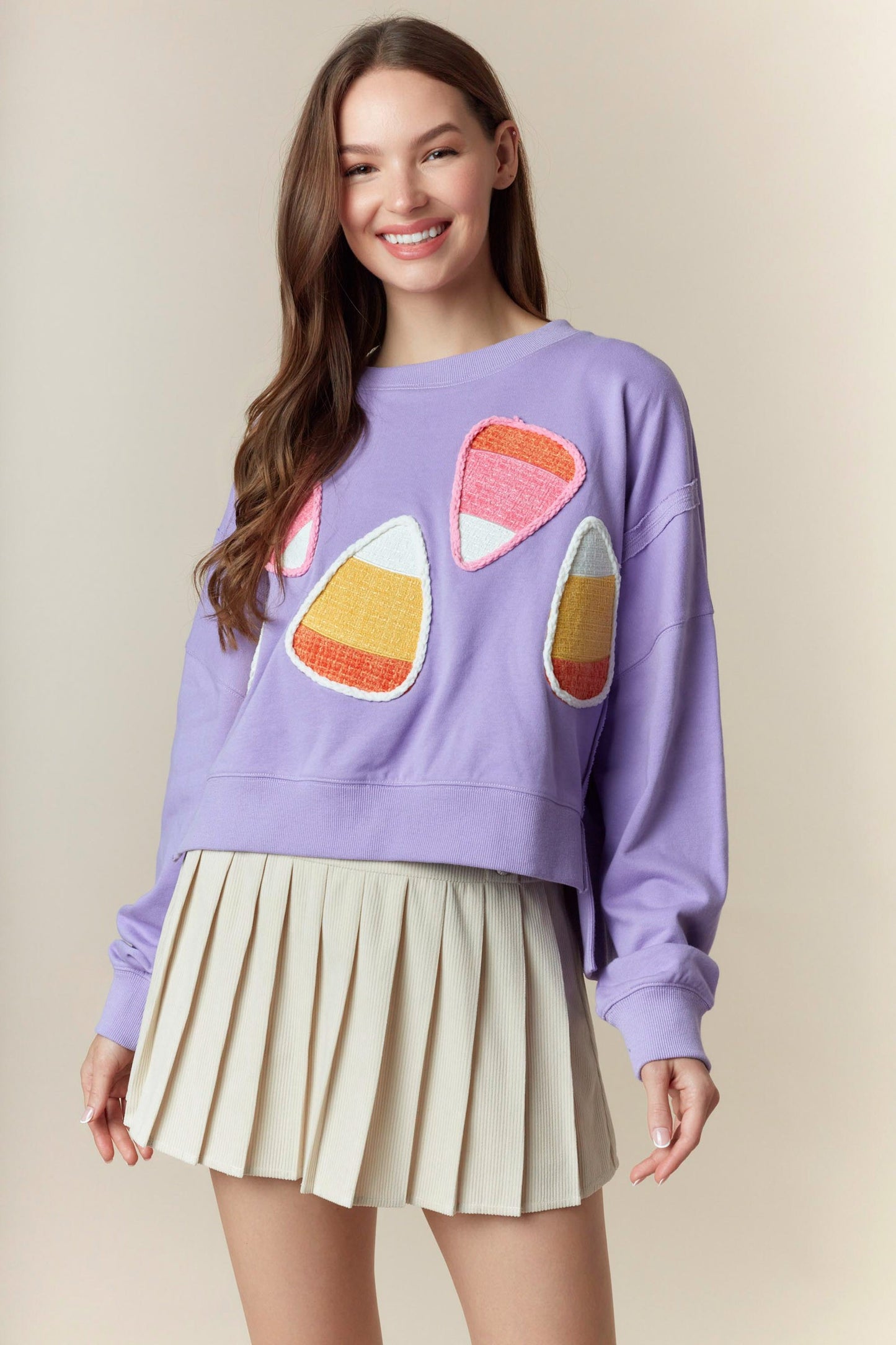 Cynthia Candy Corn Sweatshirt