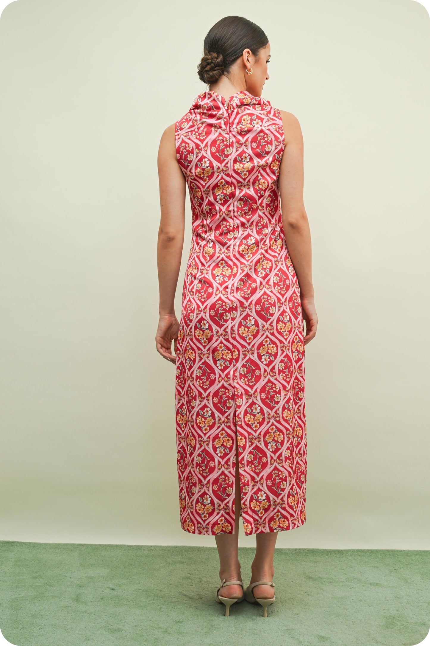 Linda Draped Midi Dress