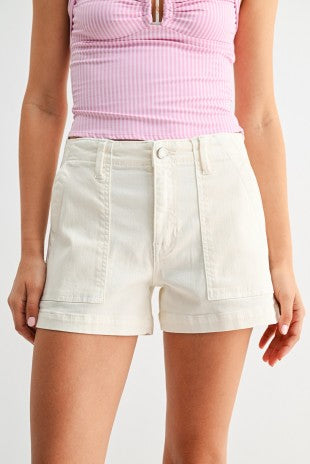 Breanne High Rise Trouser Short