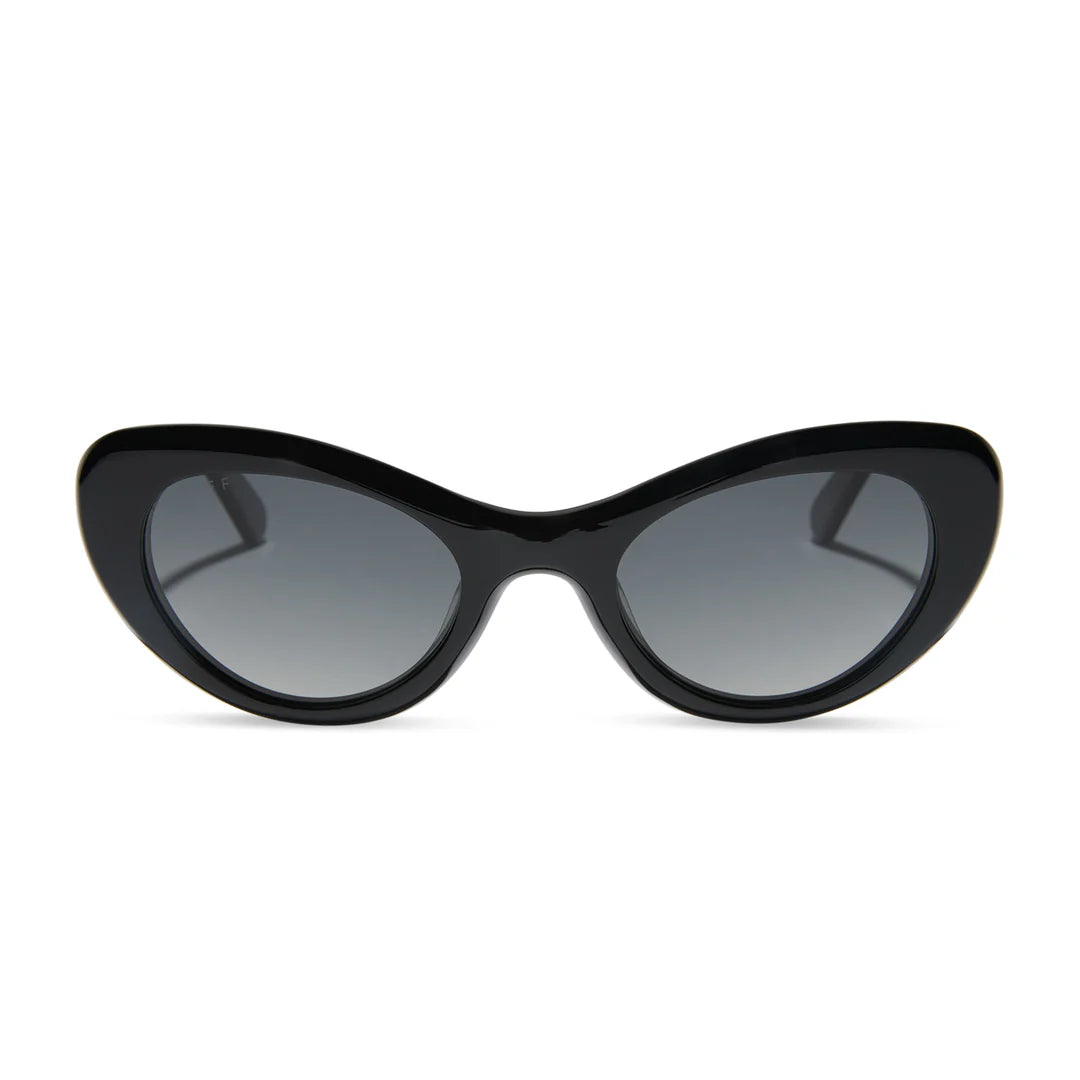 Zaria Diff Sunglasses - Black/Grey