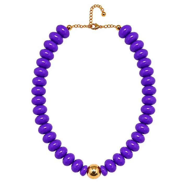 Game Day Candy Beaded Necklace