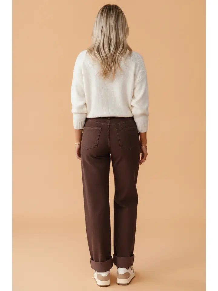 Sylvie Side Stud Jeans