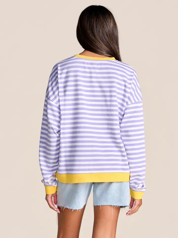 The Society Stripe Pullover