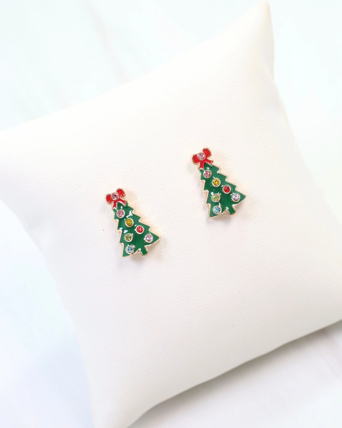 Christmas Tree Stud Earrings