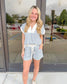 Striped Drawstring Shorts