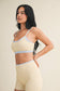Ditsy Print Double Layered Sports Bra