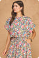 Bliss Bubble Hem Top & Midi Skirt Set