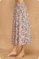 Bliss Bubble Hem Top & Midi Skirt Set