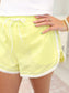 Lace Trim Running Shorts