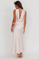 Halter Satin Maxi Dress
