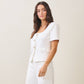 Audra Button Top