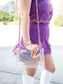 Round Stud Clear Bag