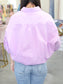 Milani Embroidered Cut Out Bubble Sleeve Blouse