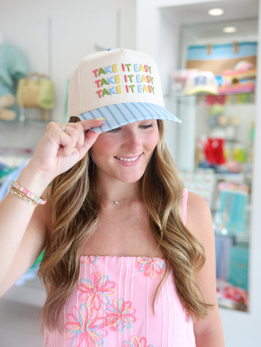 Take it Easy Trucker Hat