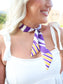 Harper Striped Twilly Scarf