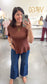Penny Peplum Top