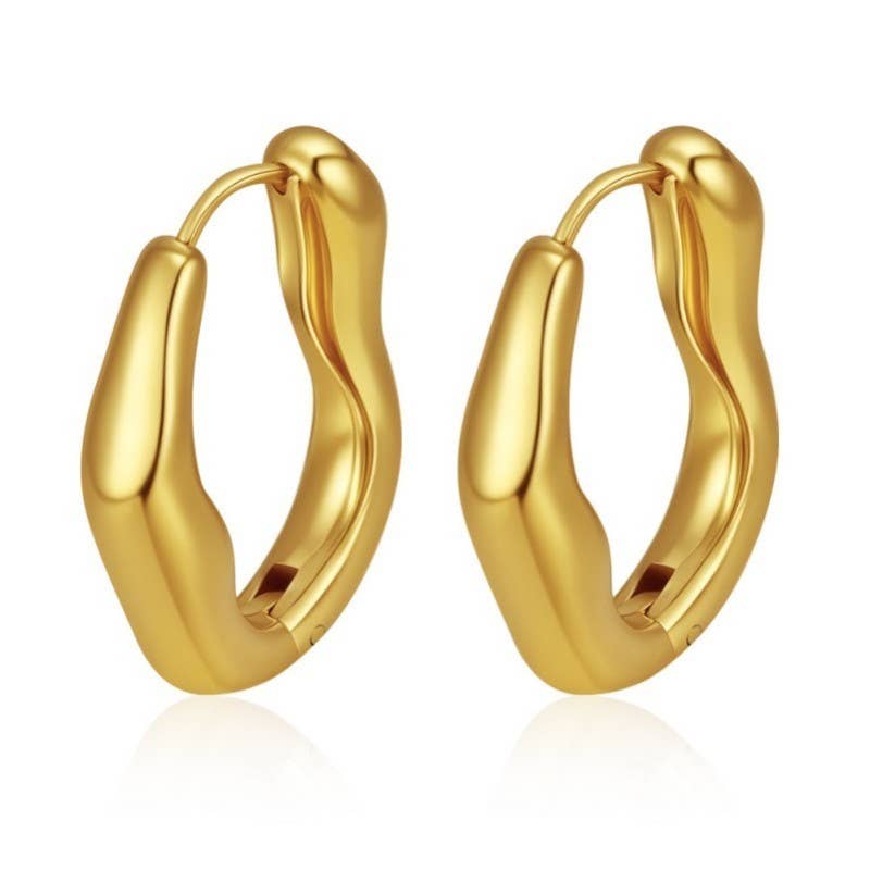 Wavy Hoops
