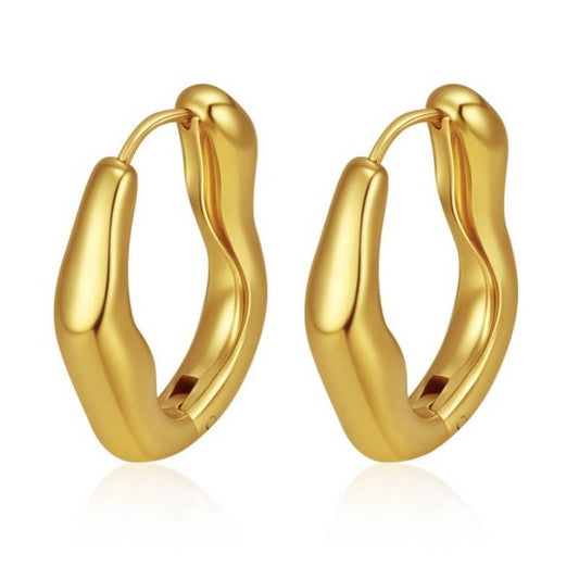 Wavy Hoops