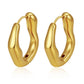 Wavy Hoops